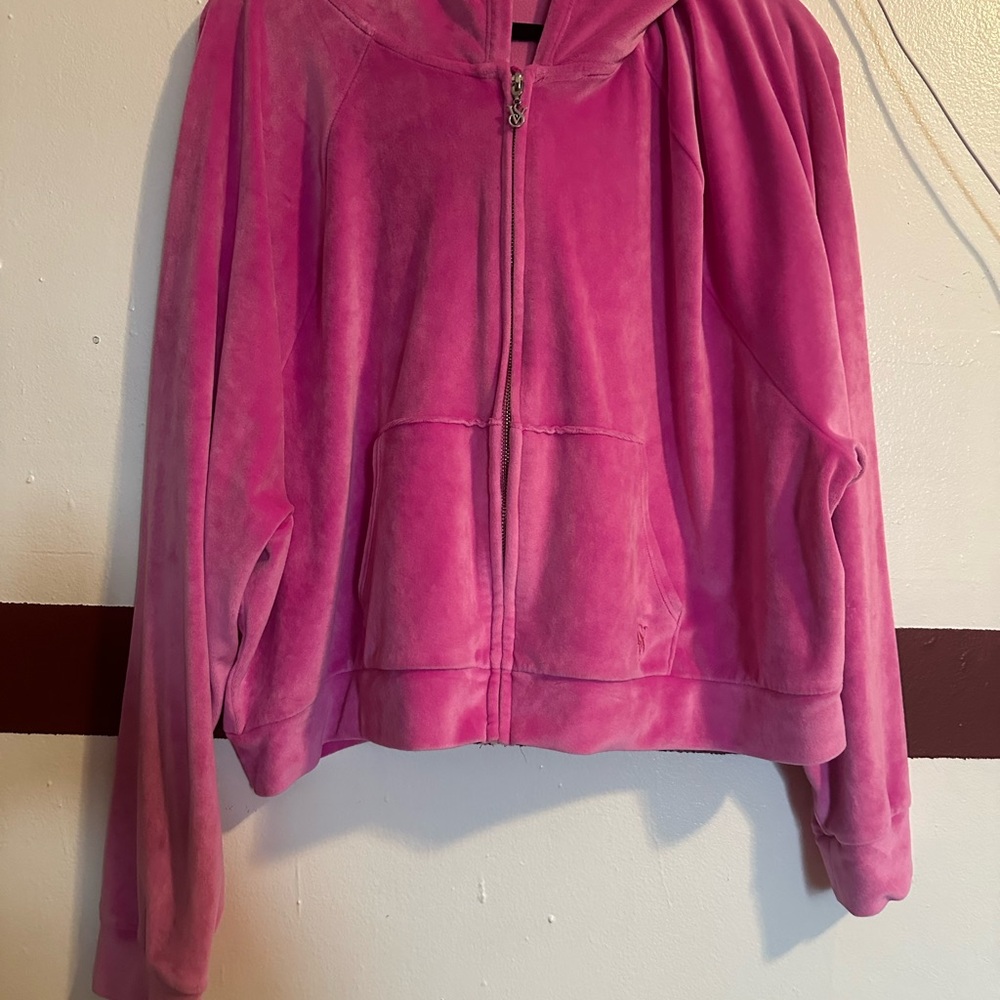 Victoria's Secret Vibrant Pink Teddy Jacket